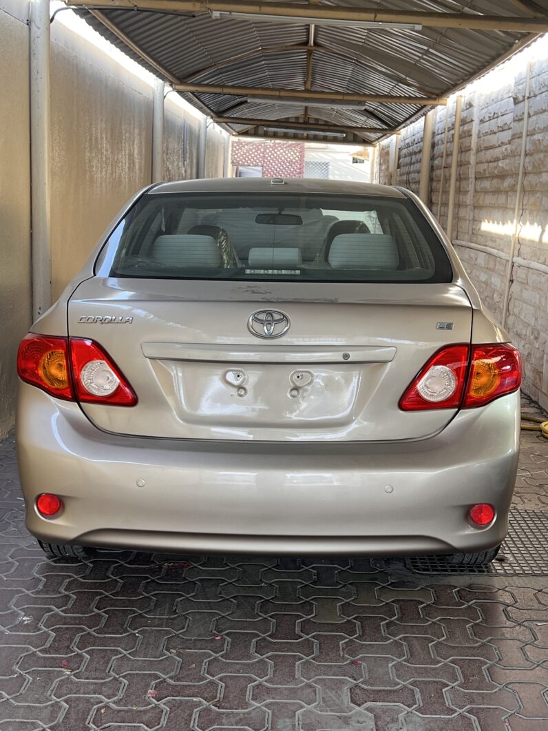 Toyota Corolla 2009